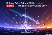 قیمت سولانا می‌ریزه ولی استفاده ازش رکورد می‌زنه: واقعاً چه خبره؟